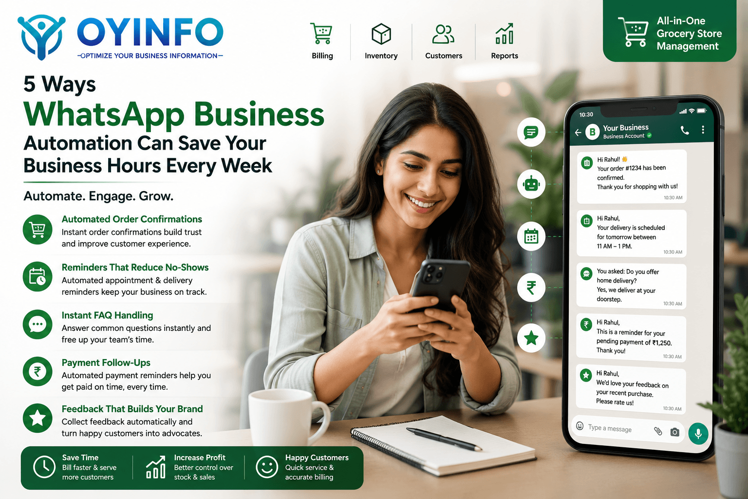 5 Ways WhatsApp Automation Can Save Your Business Hours Every Week